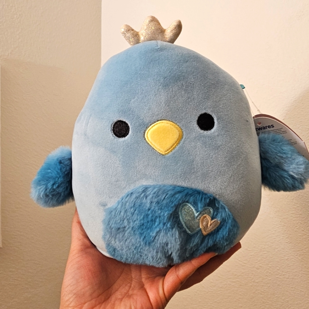 NWT Fernanda Blue BirdValentines squishmallows